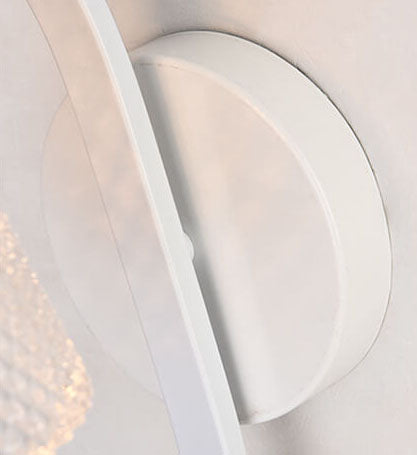 Glass Resin Bird Wall Lamp