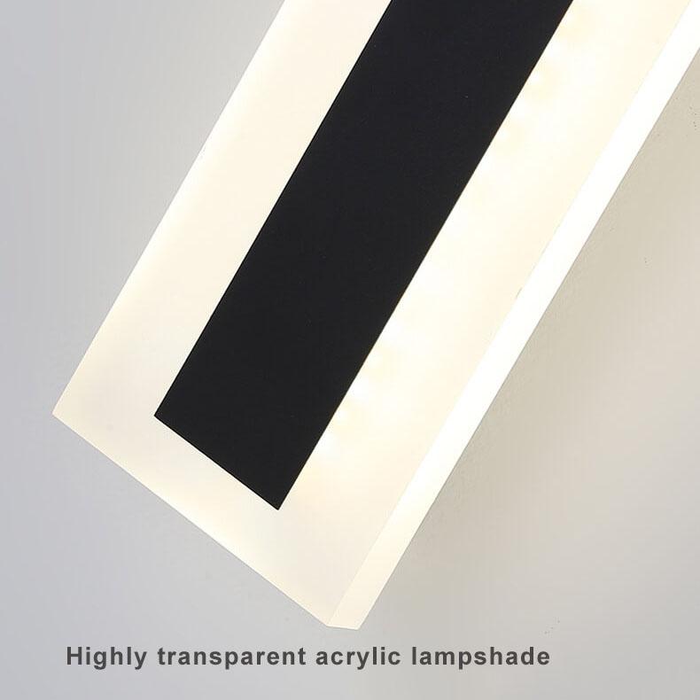 Minimalistic Elongated Bar Shaped Outdoor Light