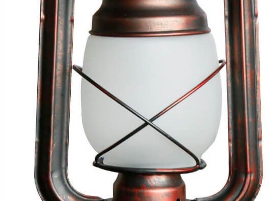 Antique Kerosene Table Lamp