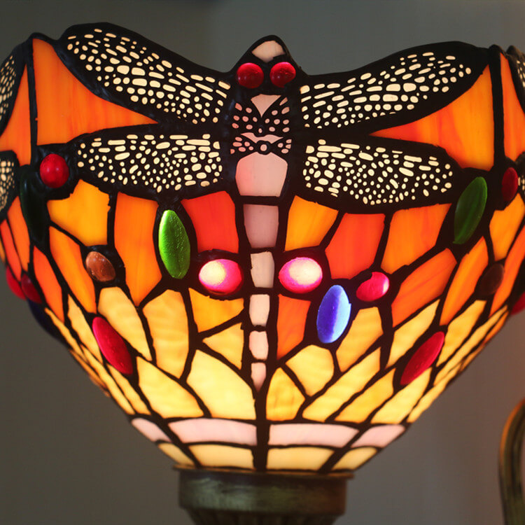 Dragonfly Glass Wall Lamp