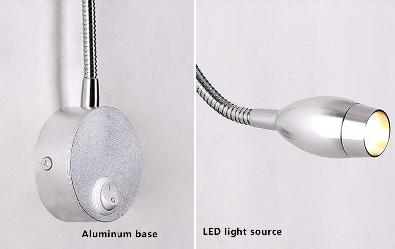 Flexible Hose Wall Lamp