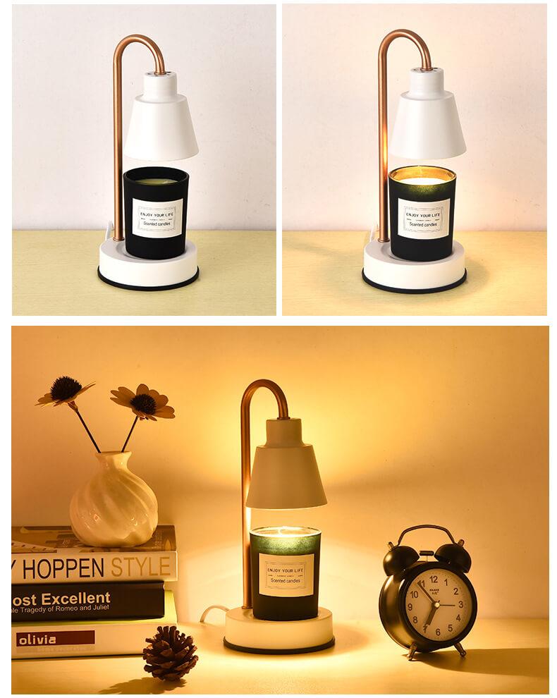 Aroma Candle Metal Dome Table Lamp