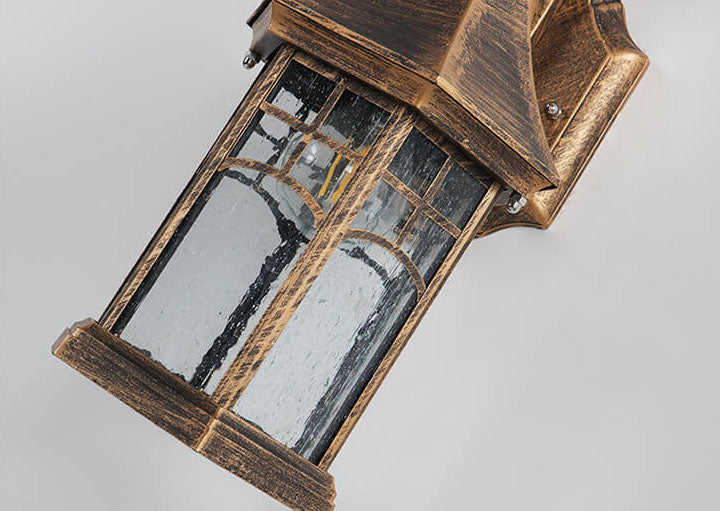 Lantern Glass Outdoor Light