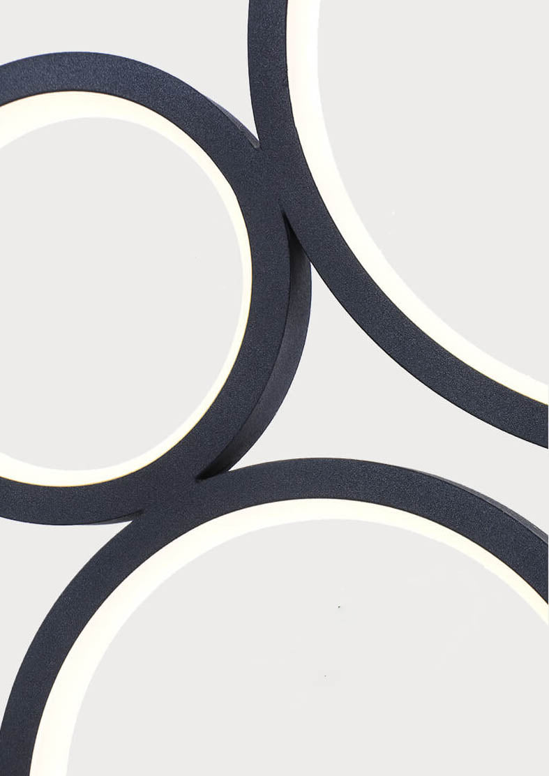 4-Circle Ring Table Lamp