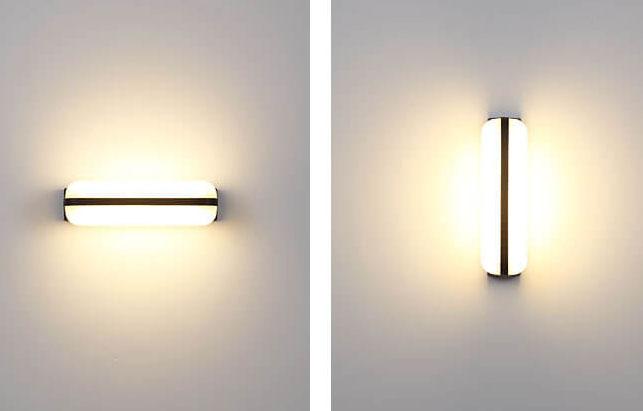 Cylinder Ring 1/2 Outdoor Light
