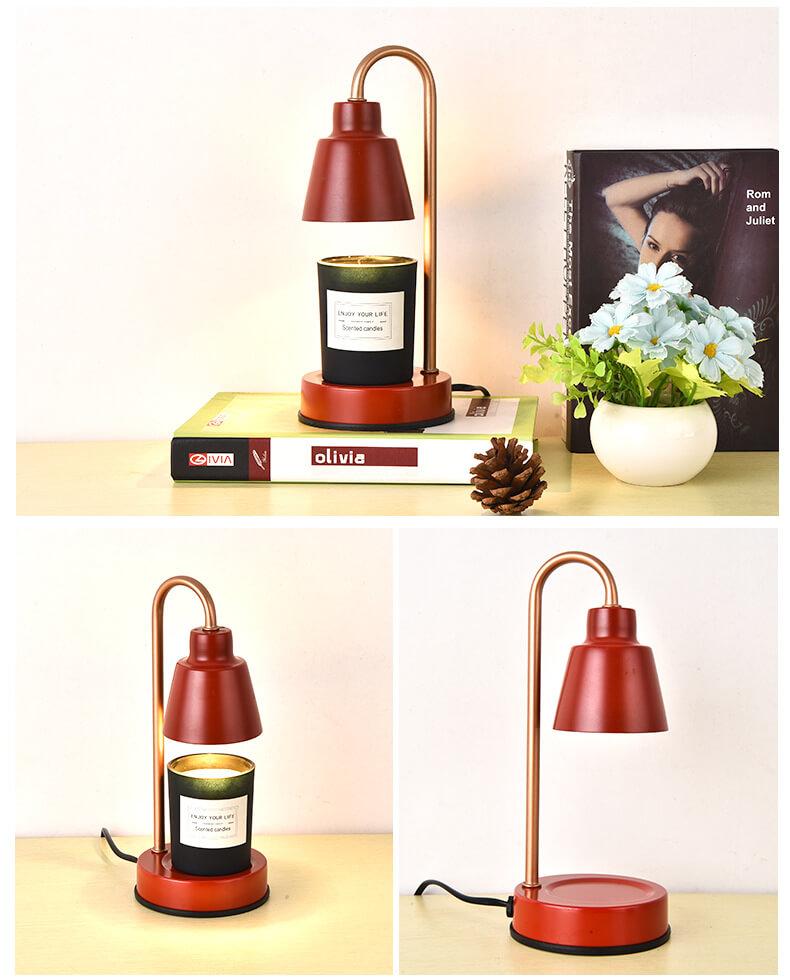 Aroma Candle Metal Dome Table Lamp