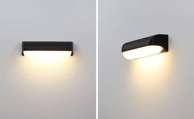 Cylinder Ring 1/2 Outdoor Light