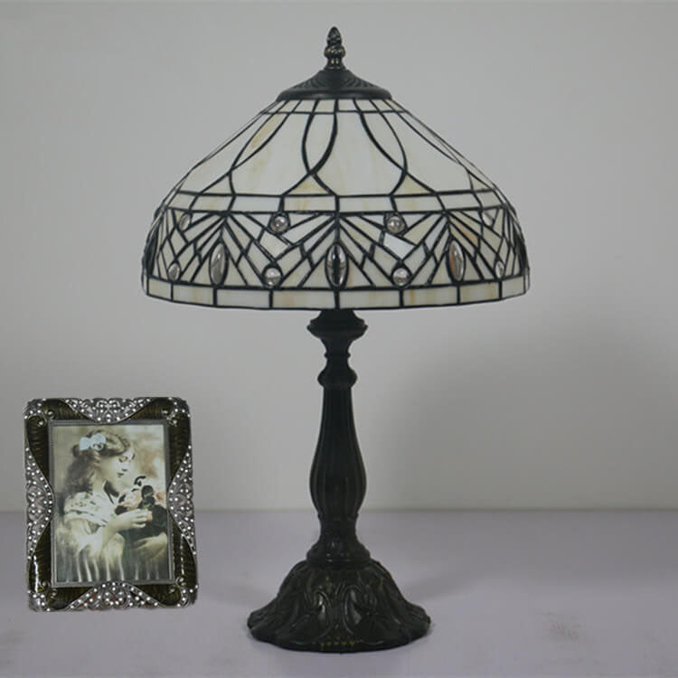 Baroque Gemstone Glass Table Lamp
