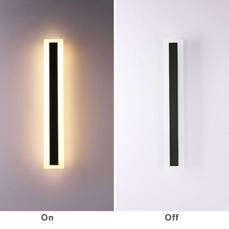Minimalistic Elongated Bar Shaped Outdoor Light