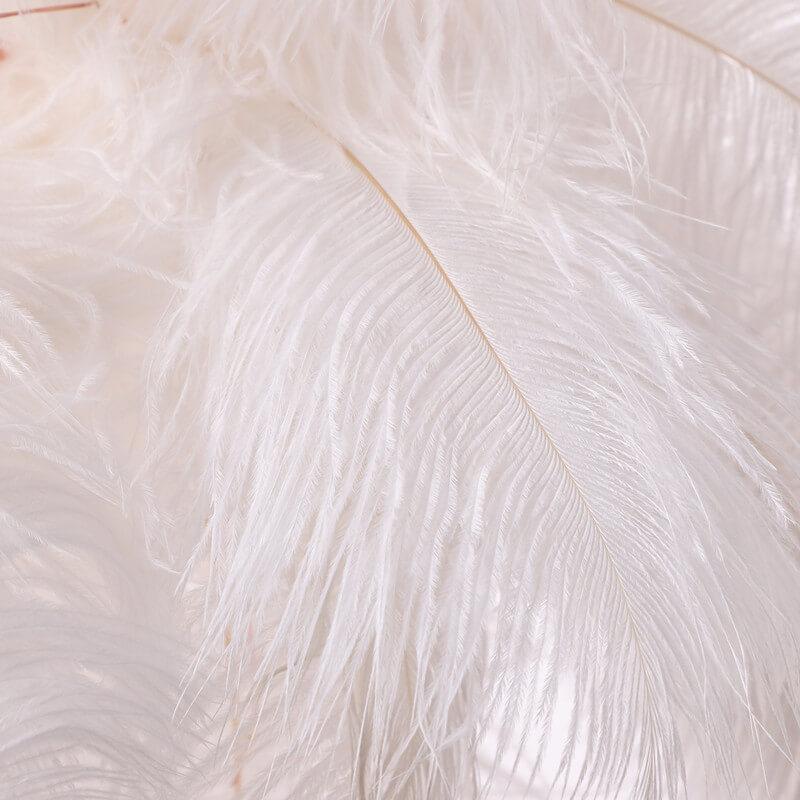Feather Copper Wire Decoration Table Lamp