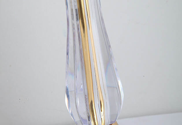 Textured Glass Dome 2-Light Table Lamp