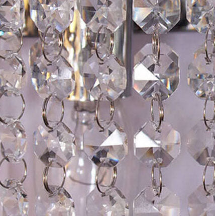 Crystal Tassel 2-Light Wall Lamp