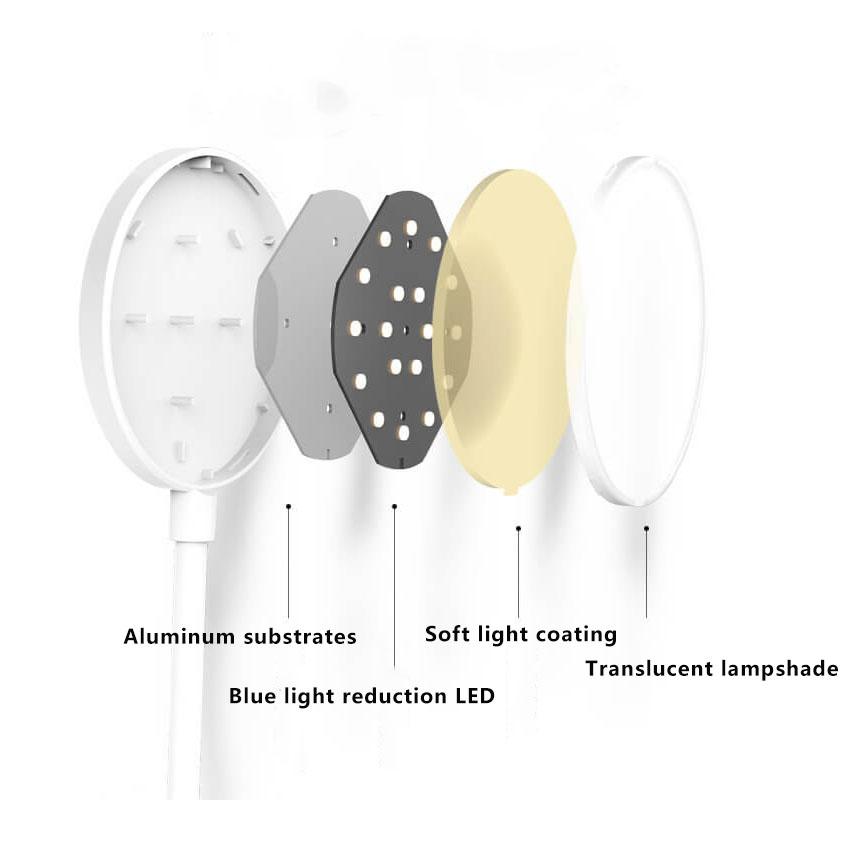 Clip Desk Rechargeable Eye Floor Lamp