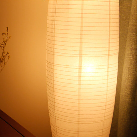 Nordic Minimalist Rice Paper 2-Light Floor Lamp