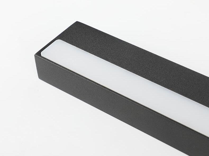 Linear Aluminum Mirror Front Wall Lamp