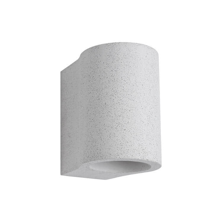 Cement Cylinder Wall Lamp