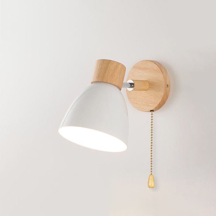 Solid Color Macaron Iron Wall Lamp