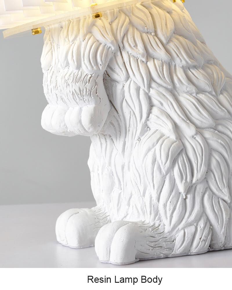 Resin Rabbit Table Lamp