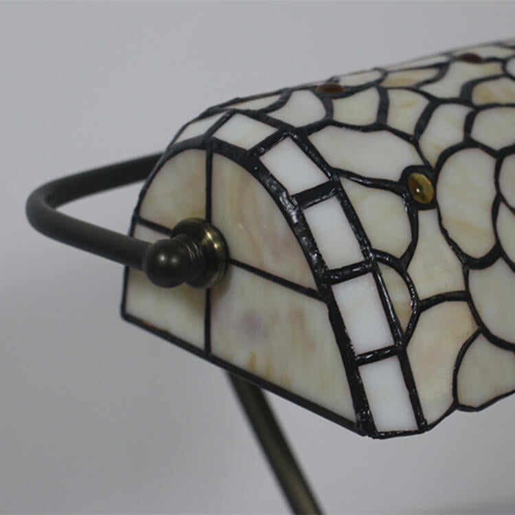 Baroque Stained Glass Zipper Table Lamp