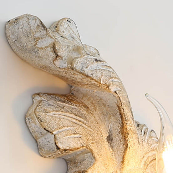 Resin Candelabra Wall Lamp