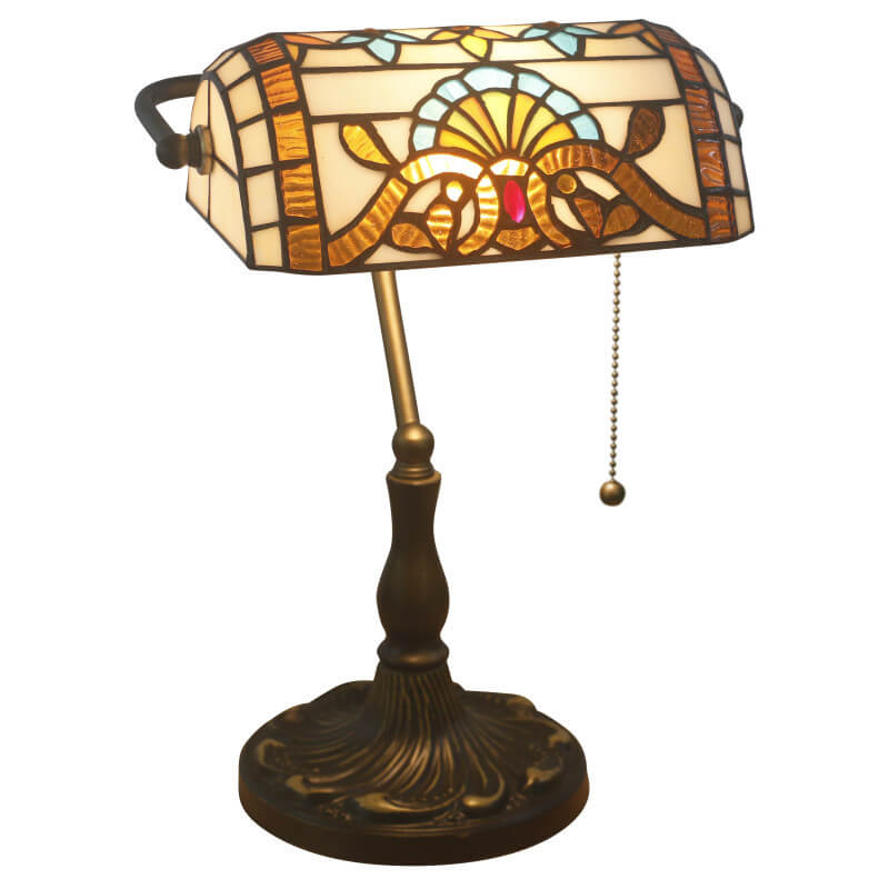 Stained Glass Zipper Switch Table Lamp
