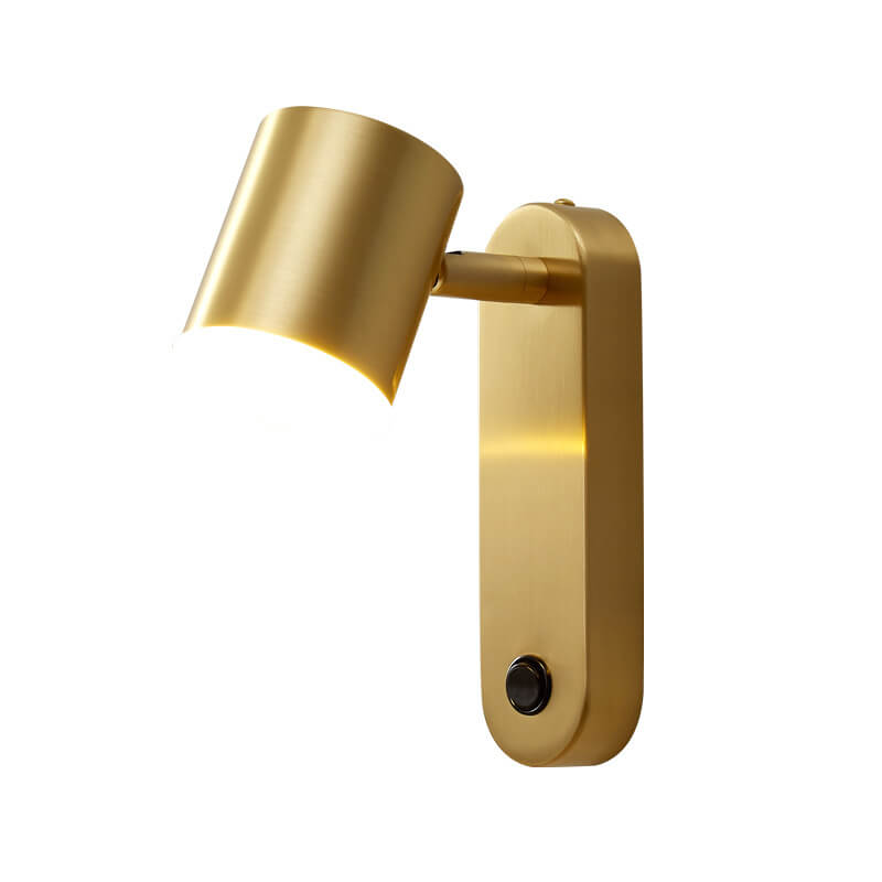 Copper Cylinder Wall Lamp