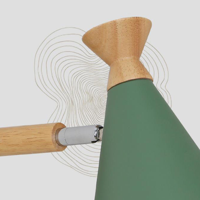 Bell Wood Wall Lamp