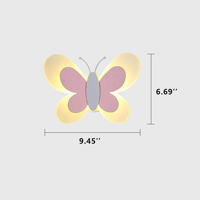 Butterfly Acrylic Wall Lamp
