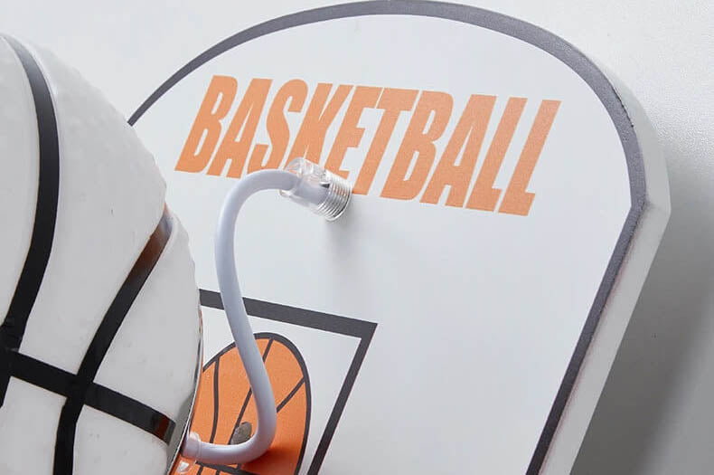 Cartoon Basketball Wall Lamp