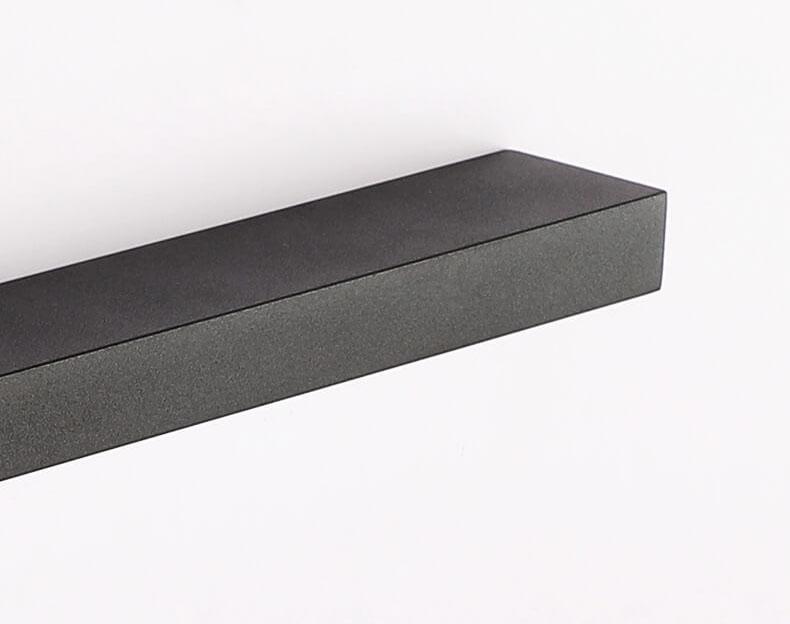 Linear Aluminum Mirror Front Wall Lamp