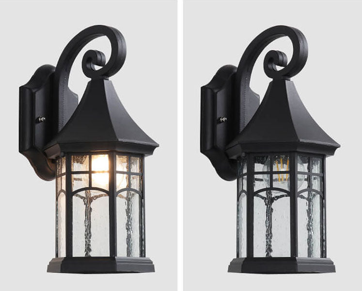 Lantern Glass Outdoor Light