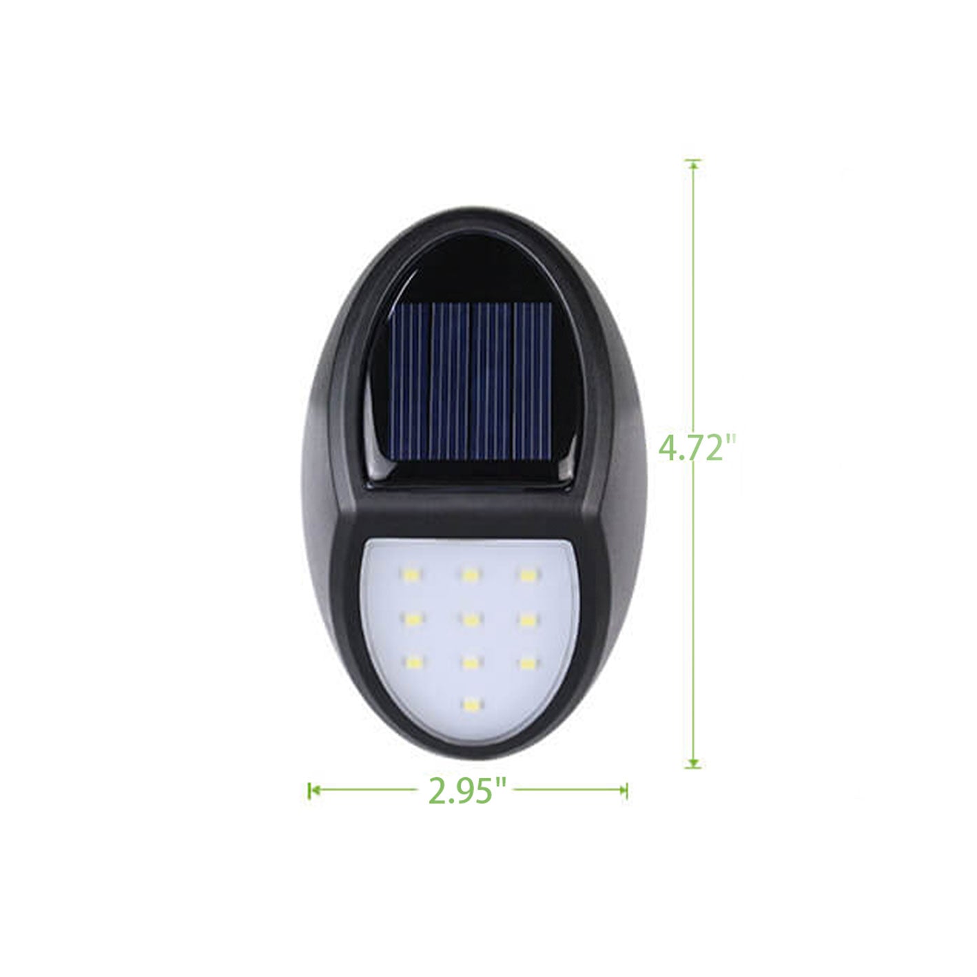 Oval Fence Outdoor Light