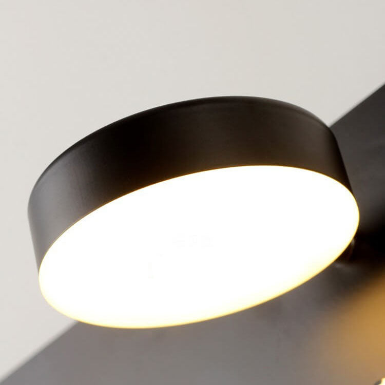 Iron Square Rechargeable Wall Lamp