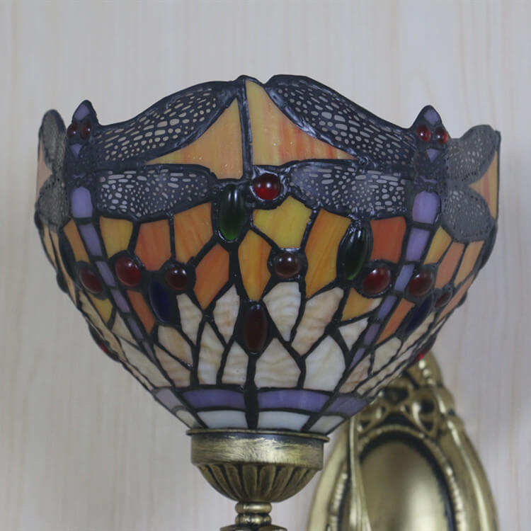 Dragonfly Glass Wall Lamp