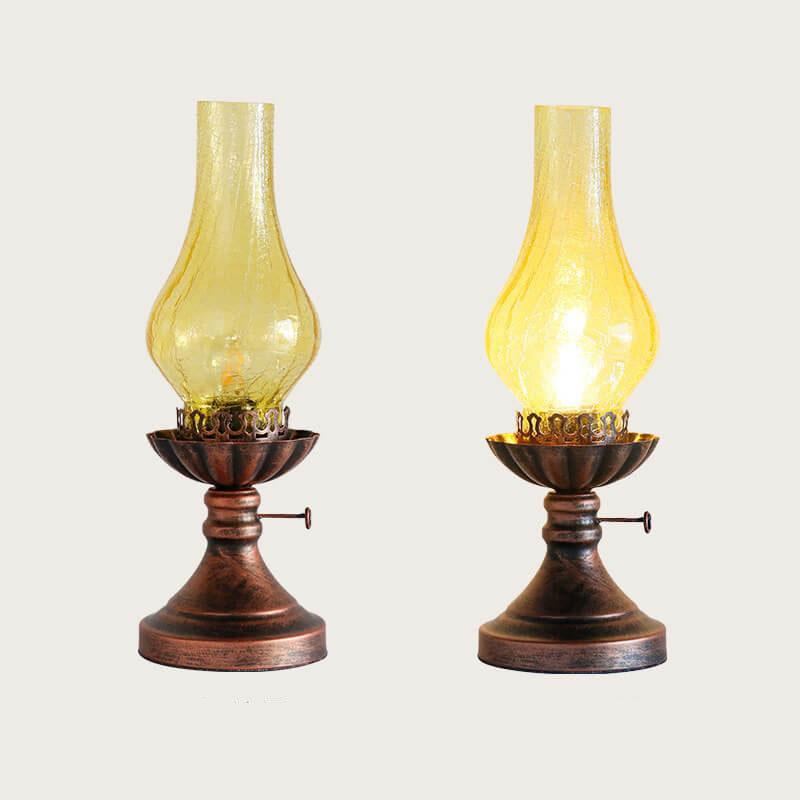 Antique Kerosene Oil Table Lamp
