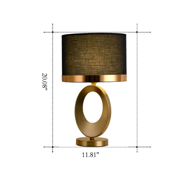 Fabric Ring Table Lamp