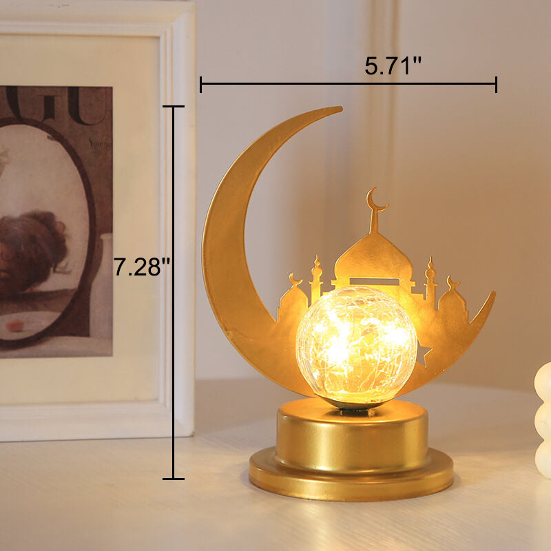 Muslim Eid Moon Castle Table Lamp