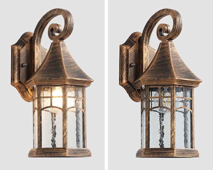 Lantern Glass Outdoor Light