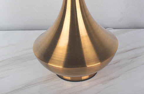 Metal Teardrop Table Lamp