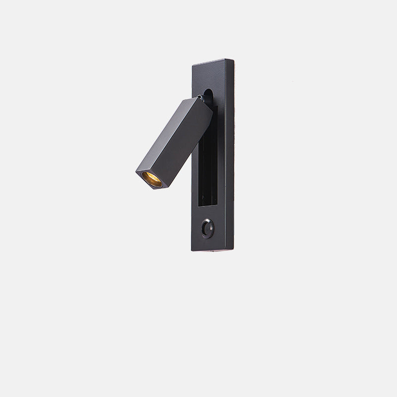 Rectangular Recessed Aluminum Wall Lamp
