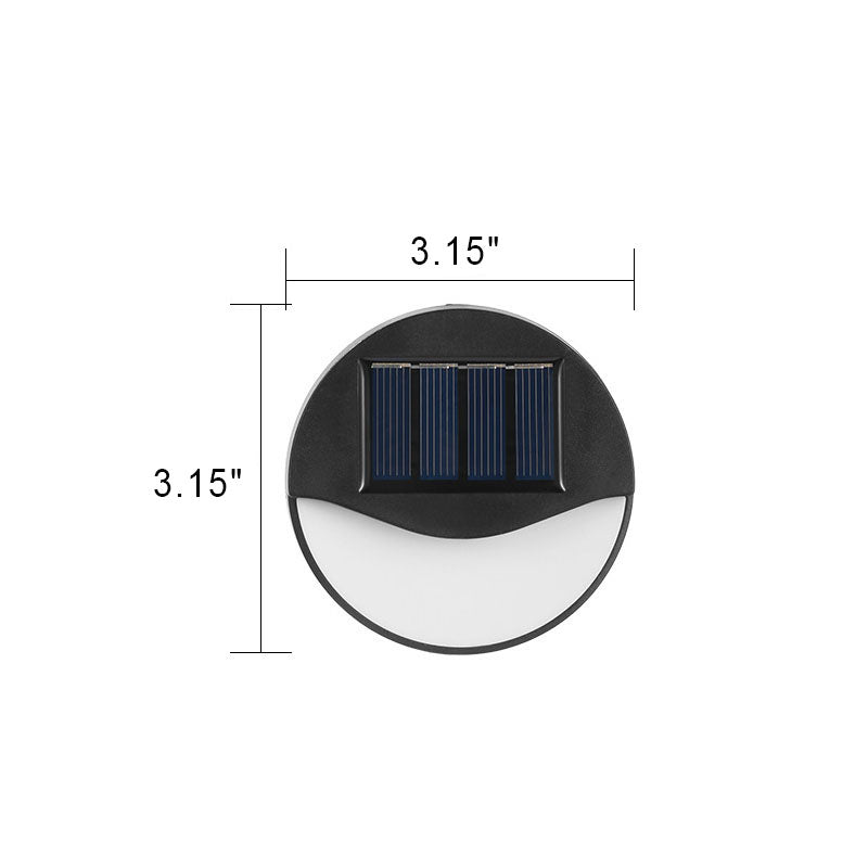 Round Square Patio Step Outdoor Light
