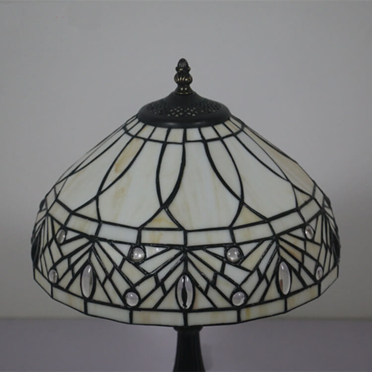 Baroque Gemstone Glass Table Lamp
