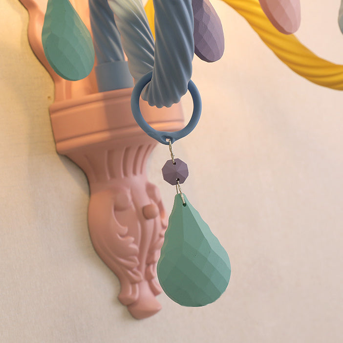 Macaron Candelabra 2-Light Wall Lamp