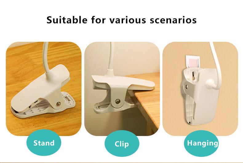 Clip Desk Rechargeable Eye Floor Lamp