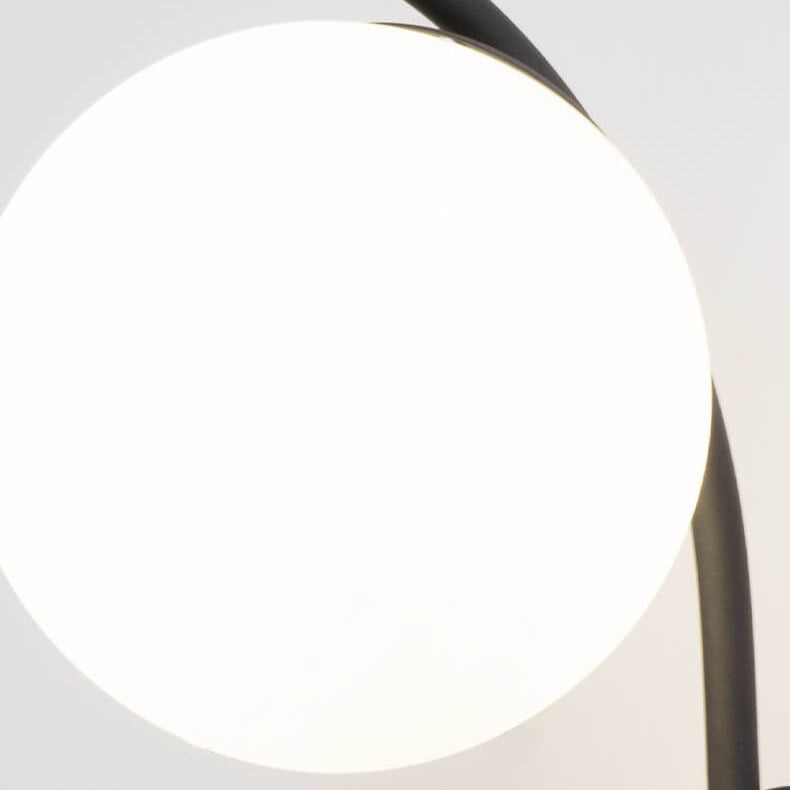 Arc Glass Globe Wall Lamp