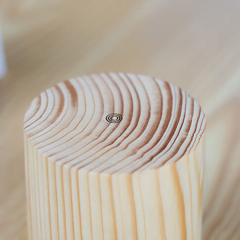 Wood Touch Night Table Lamp