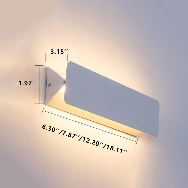 Rectangular Aluminum Wall Lamp