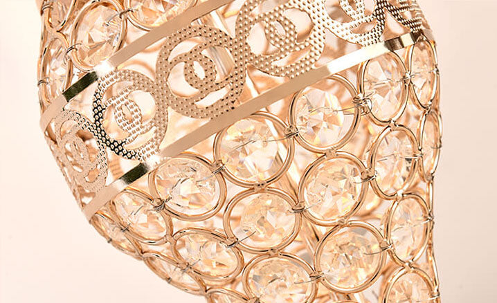 Crystal Dome Table Lamp