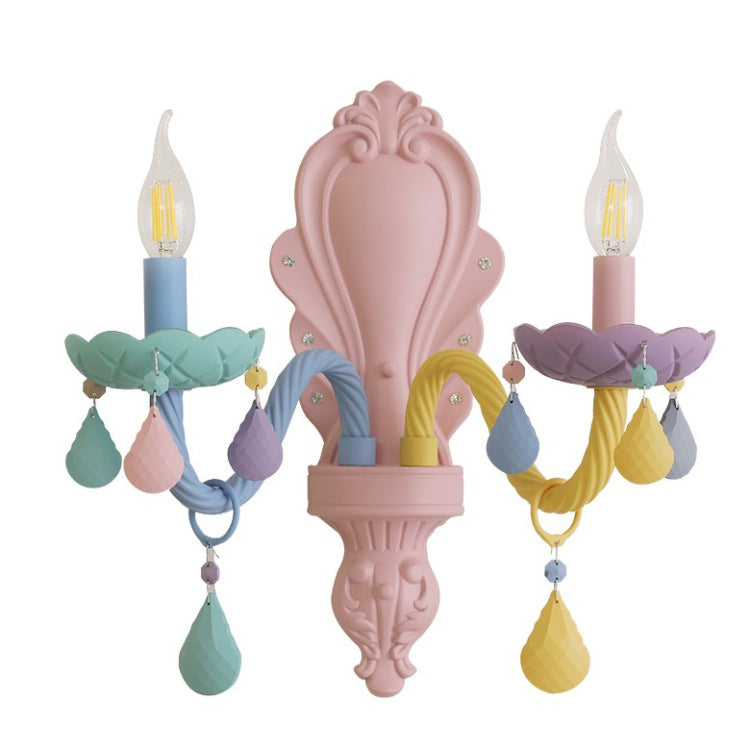 Macaron Candelabra 2-Light Wall Lamp