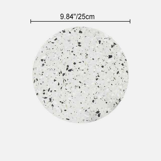 Round Textured Marble Wall Lamp